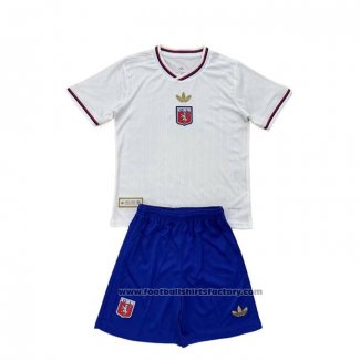 Lyon Anniversary Shirt Kids 2024-2025 White