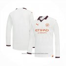 Manchester City Away Shirt Long Sleeve 2023-2024