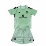 Manchester United Goalkeeper Shirt Kids 2025-2026 Green
