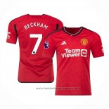Manchester United Player Beckham Home Shirt 2023-2024