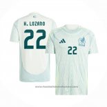 Mexico Player H.lozano Away Shirt 2024