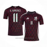 Mexico Player S.gimenez Home Shirt 2024