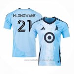 Minnesota United Player Bongokuhle Hlongwane Away Shirt 2025