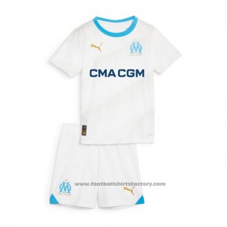 Olympique Marseille Home Shirt Kids 2023-2024