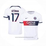 Paris Saint-Germain Player Vitinha Away Shirt 2023-2024