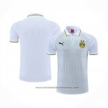 Polo Borussia Dortmund 2022-2023 White and Green