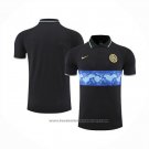 Polo Inter Milan 2022-2023 Black and Blue