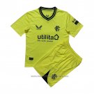 Rangers Goalkeeper Shirt Kids 2023-2024 Yellow