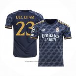 Real Madrid Player Beckham Away Shirt 2023-2024