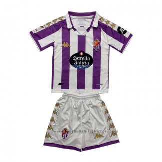 Real Valladolid Home Shirt Kids 2023-2024