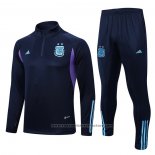 Sweatshirt Tracksuit Argentina 2022-2023 Blue