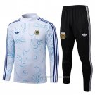 Sweatshirt Tracksuit Argentina Kids 2026-2027 White