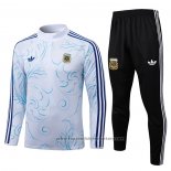 Sweatshirt Tracksuit Argentina Kids 2026-2027 White
