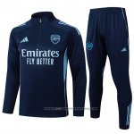 Sweatshirt Tracksuit Arsenal Kids 2025-2026 Blue