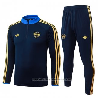 Sweatshirt Tracksuit Boca Juniors Kids 2026-2027 Blue