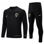 Sweatshirt Tracksuit Corinthians 2022-2023 Black