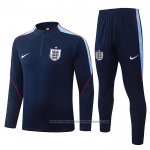 Sweatshirt Tracksuit England 2026-2027 Blue