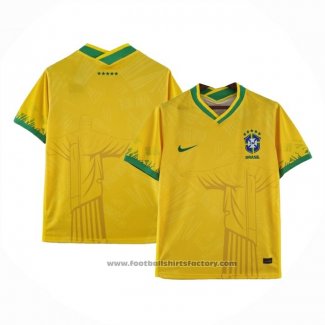 Thailand Brazil Classic Shirt 2022 Yellow