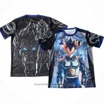 Thailand Japan Anime Shirt Vegeta 2025 Black