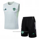 Tracksuit Al-ahli Saudi Without Sleeves 2025-2026 White