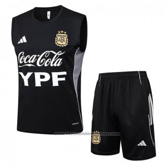Tracksuit Argentina Without Sleeves 2025-2026 Black