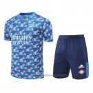 Tracksuit Arsenal Short Sleeve 2022-2023 Blue - Shorts