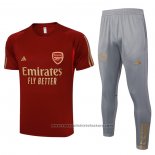 Tracksuit Arsenal Short Sleeve 2023-2024 Red