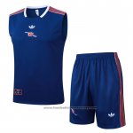 Tracksuit Arsenal Without Sleeves 2025-2026 Blue