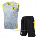 Tracksuit Borussia Dortmund Without Sleeves 2025-2026 Grey