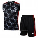 Tracksuit Flamengo Without Sleeves 2025-2026 Black