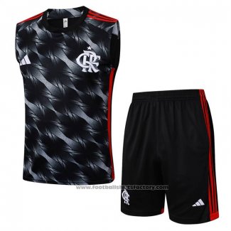Tracksuit Flamengo Without Sleeves 2025-2026 Black