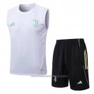 Tracksuit Juventus Without Sleeves 2025-2026 White