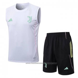Tracksuit Juventus Without Sleeves 2025-2026 White