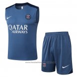Tracksuit Paris Saint-Germain Without Sleeves 2025-2026 Grey