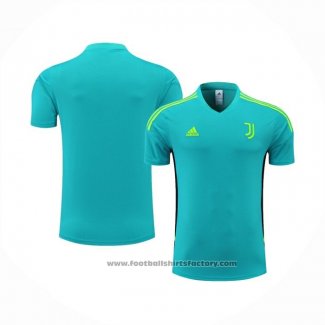 Training Shirt Juventus 2022-2023 Blue and Green
