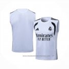 Training Shirt Real Madrid Without Sleeves 2025-2026 White