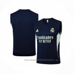 Training Shirt Real Madrid Without Sleeves 2025-2026 Blue