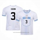 Uruguay Player D.godin Away Shirt 2022