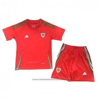 Wales Home Shirt Kids 2024