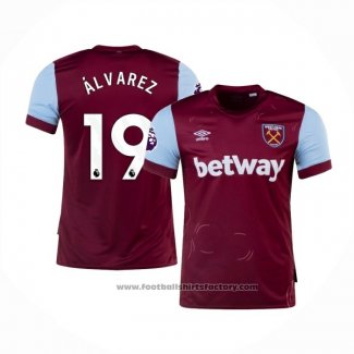 West Ham Player Alvarez Home Shirt 2023-2024