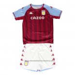 Aston Villa Home Shirt Kids 2021-2022