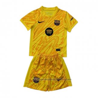 Barcelona Home Goalkeeper Shirt Kids 2024-2025