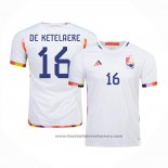 Belgium Player de Ketelaere Away Shirt 2022