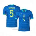 Brazil Player Casemiro Away Shirt 2024