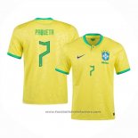 Brazil Player Paqueta Home Shirt 2022