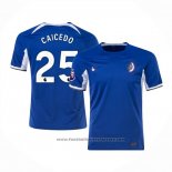 Chelsea Player Caicedo Home Shirt 2023-2024