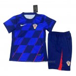 Croatia Away Shirt Kids 2024