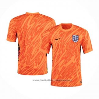 England Goalkeeper Shirt 2024 Orange