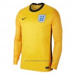 England Goalkeeper Shirt Long Sleeve 2020-2021 Yellow
