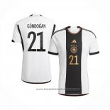 Germany Player Gundogan Home Shirt 2022